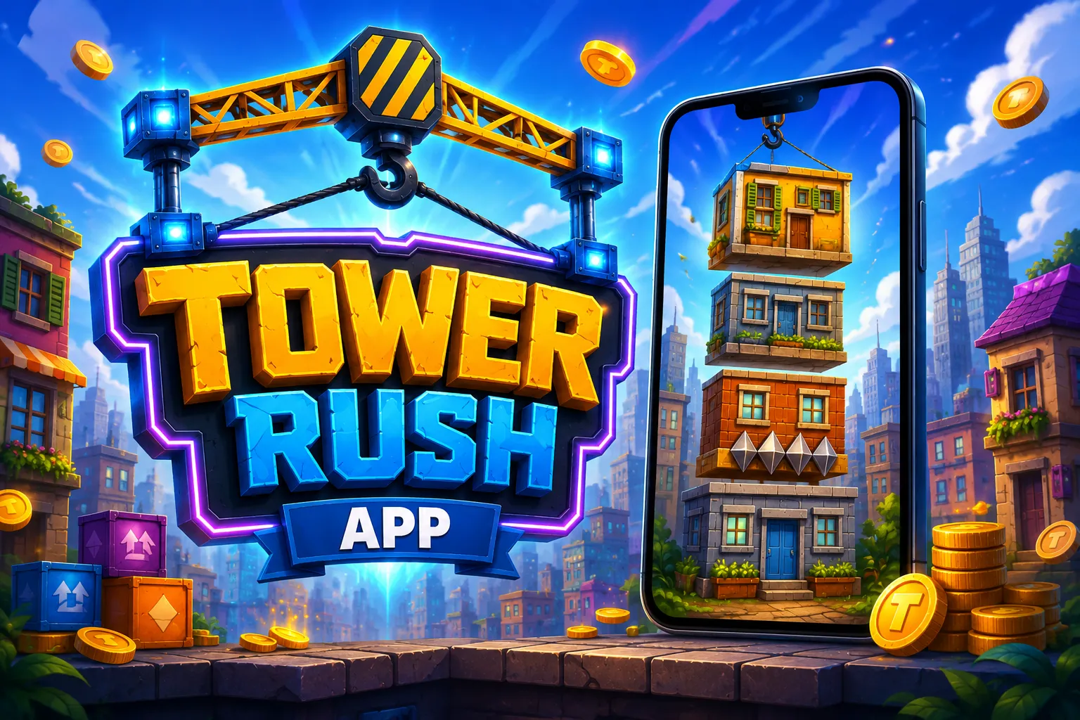 Banner Tower Rush App
