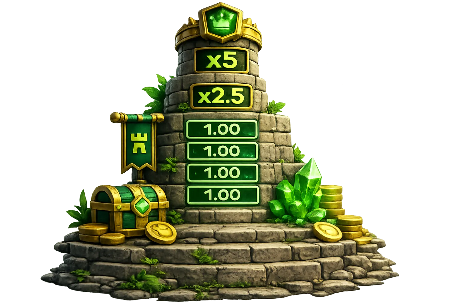 Torre premi verde